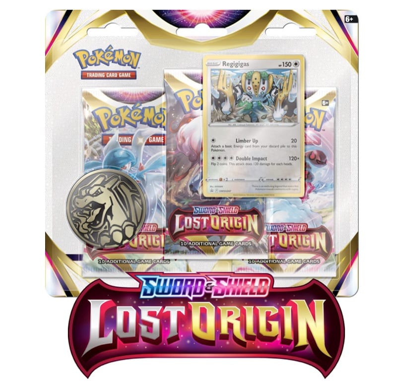 Lost Origin, Regigigas 3-Pack Blister Lost Origin, Pokémon