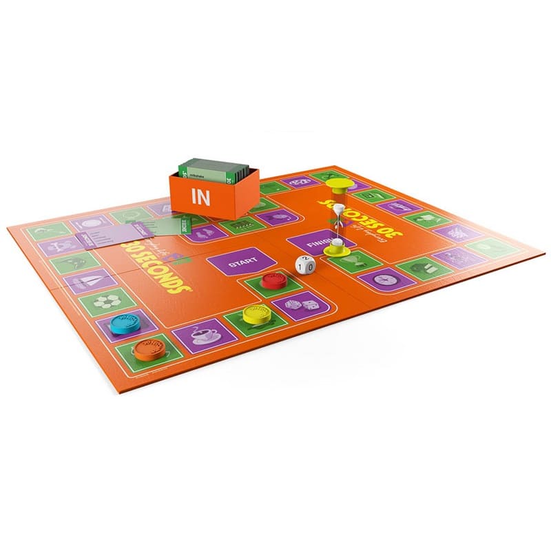 30 Seconds pijlsnel partyspel speelbord