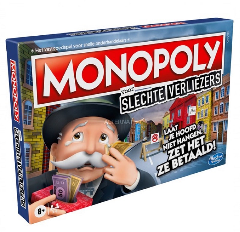 Monopoly voor slechte verliezers - Hasbro Gamings