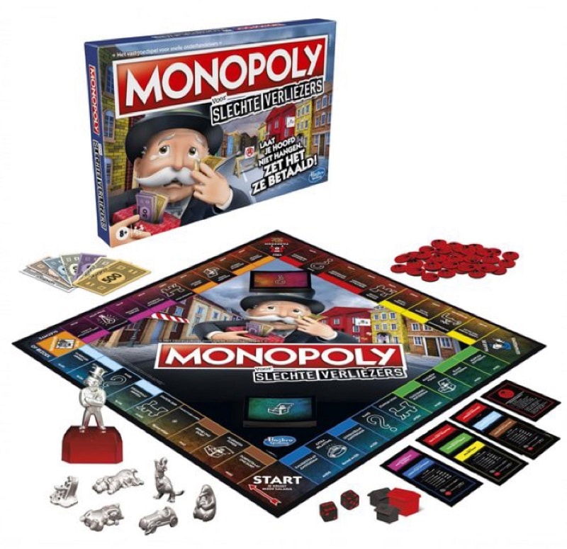 Monopoly voor slechte verliezers Speelbord - Hasbro Gamings