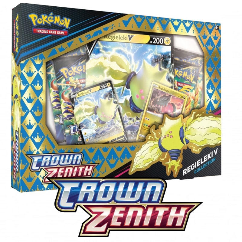 Pokémon Crown Zenith Regieleki V Box