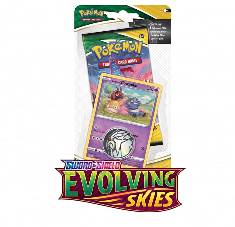 Pokémon Evolving Skies Checklane blister Slowpoke