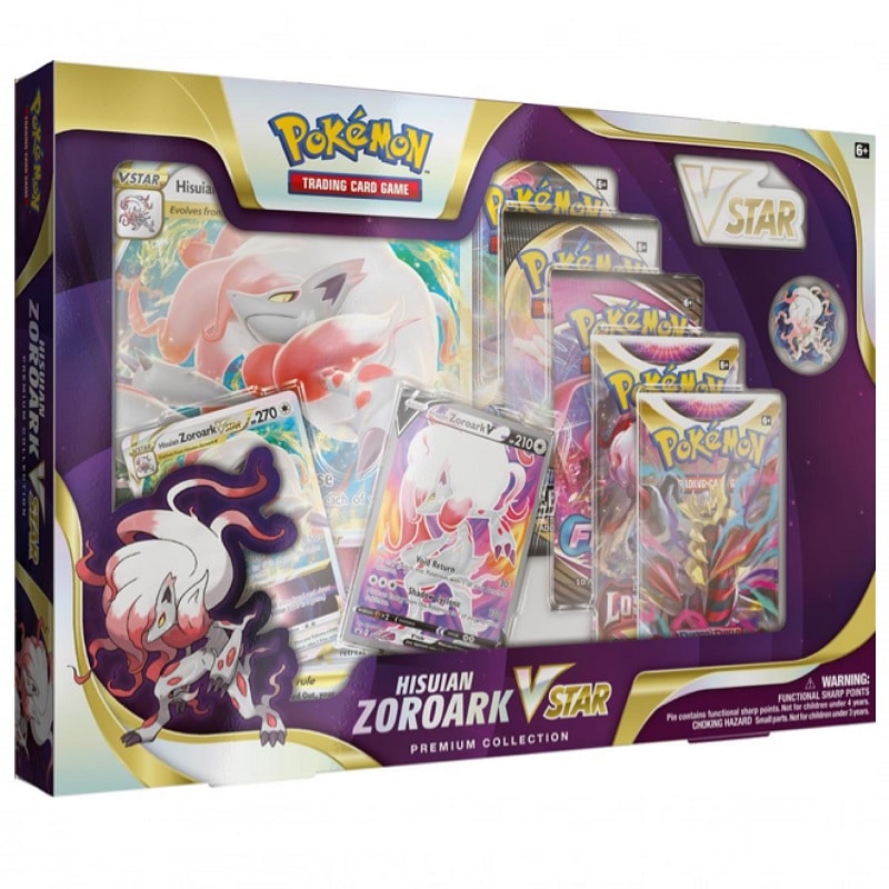 Pokémon Hisuian Zoroark Premium Collection Box