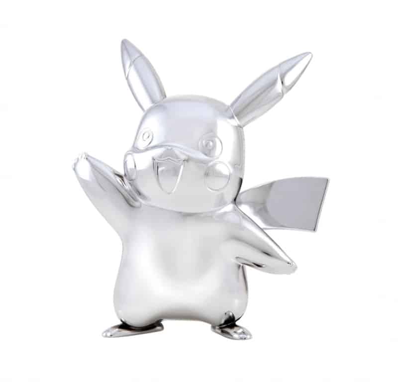 Pokémon Pikachu Silver Figure