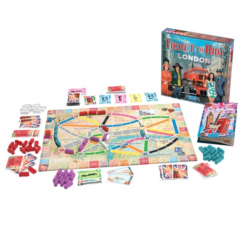 Ticket to Ride Londen - Speelbord -