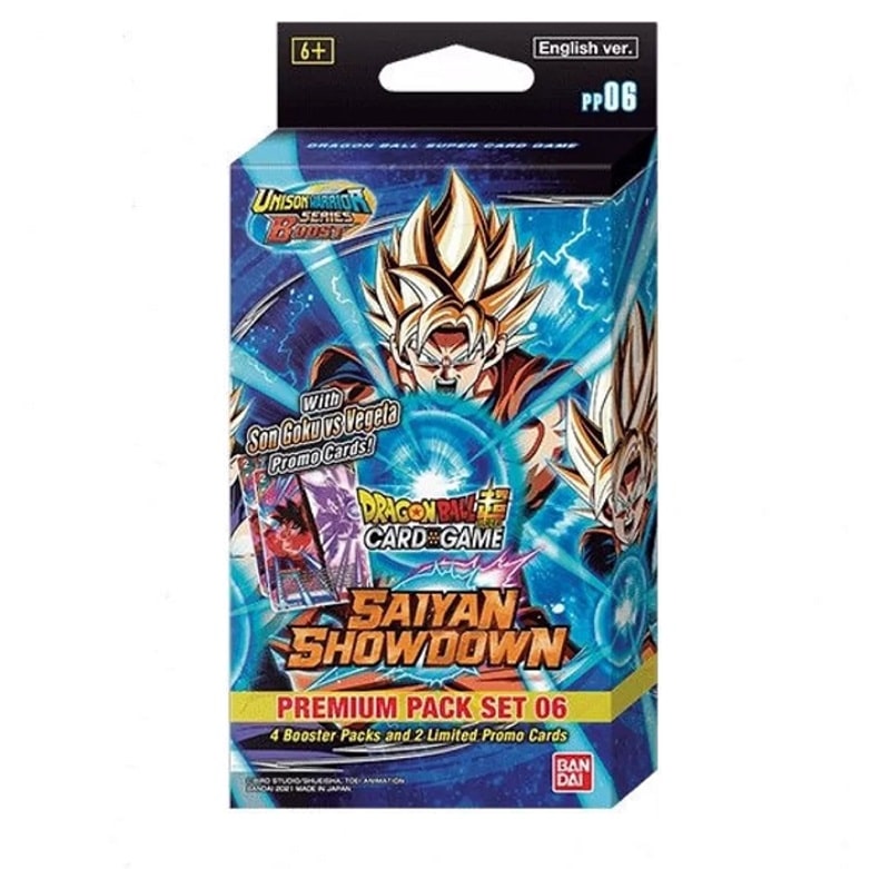 Dragonball Super Saiyan Showdown Premium Pack