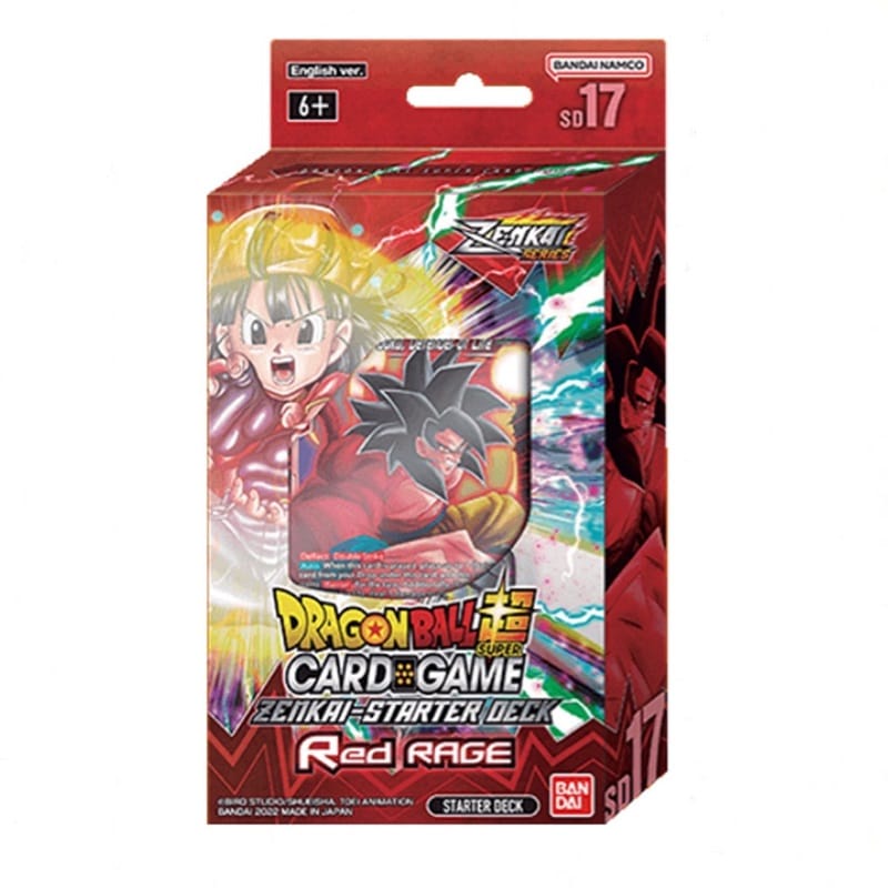 Dragonball Super Zenkai-Starter Deck Red Rage