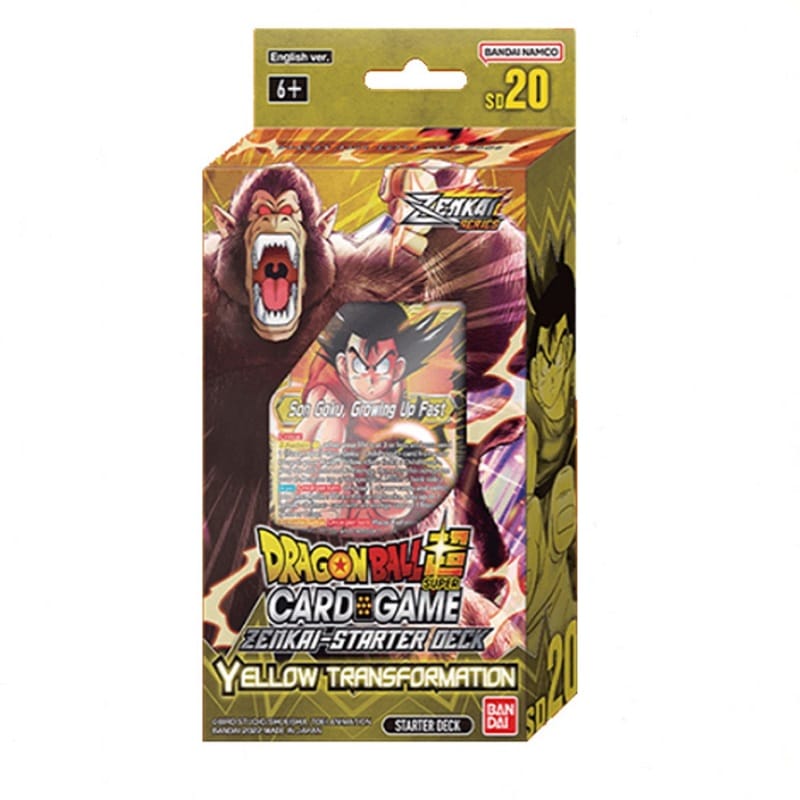 Dragonball Super Zenkai-Starter Deck Yellow Transformation