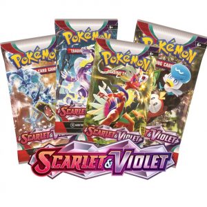 Pokémon Scarlet and Violet 4 boosterpacks