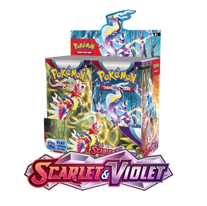 Pokémon Scarlet and Violet Boosterbox