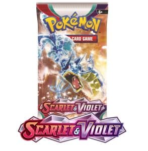 Pokémon Scarlet and Violet boosterpack