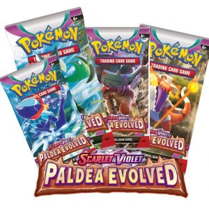 Pokémon Paldea Evolved 4 Boosterpacks.