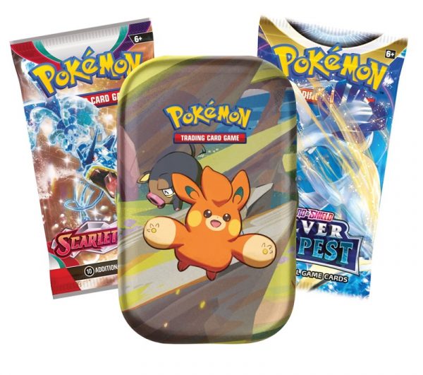 Pokémon Paldea Mini Tin Pawmi & Lechonk