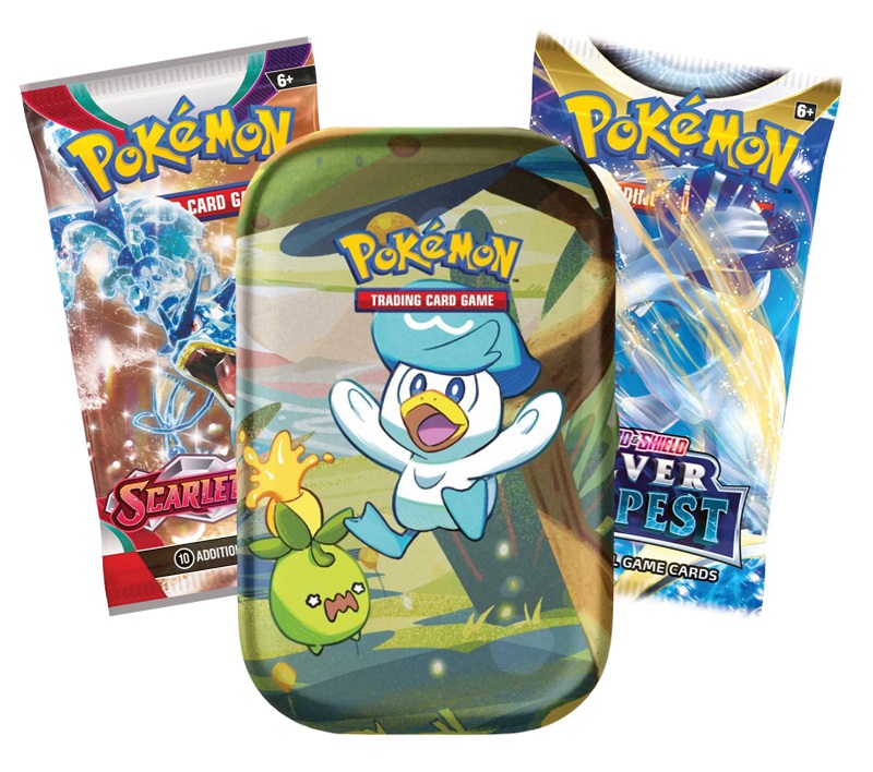 Pokémon Paldea Mini tin Quaxly & Smoliv