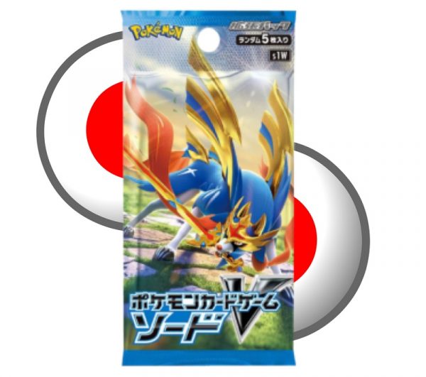 Pokemon Japanse boosterpack Sword and Shield
