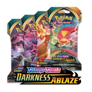 Pokemon Darkness Ablaze Sleeved Pack (1)