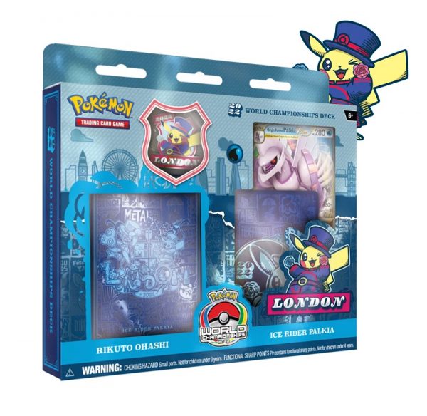 London World Championshop Deck 2022 Ice Rider Palkia Pokemon TCG