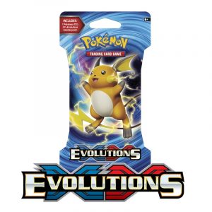 Pokemon XY Evolutions Sleeved pack Raichu