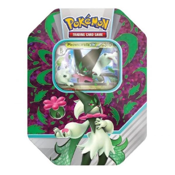 Paldea Partners Tin – Meowscarada EX Pokemon TCG