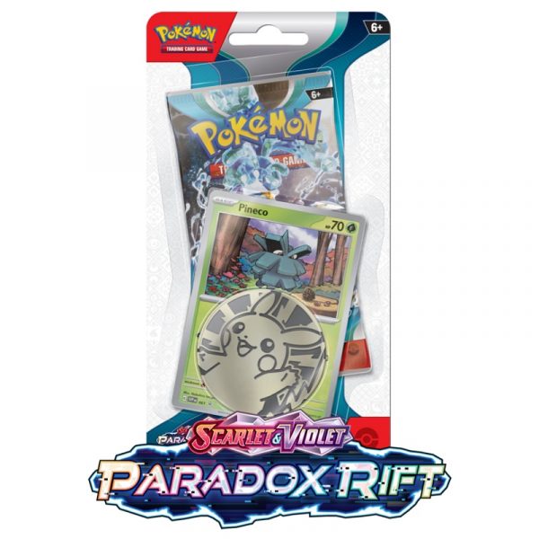 Paradox Rift Checklane blister Pineco Pokemon TCG