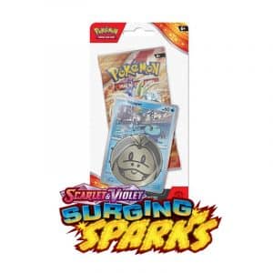 Pokemon Surging Sparks Checklane Blister - Wooper