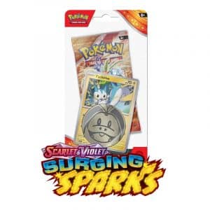 Pokémon Surging Sparks Checklane Blister – Pachirisu