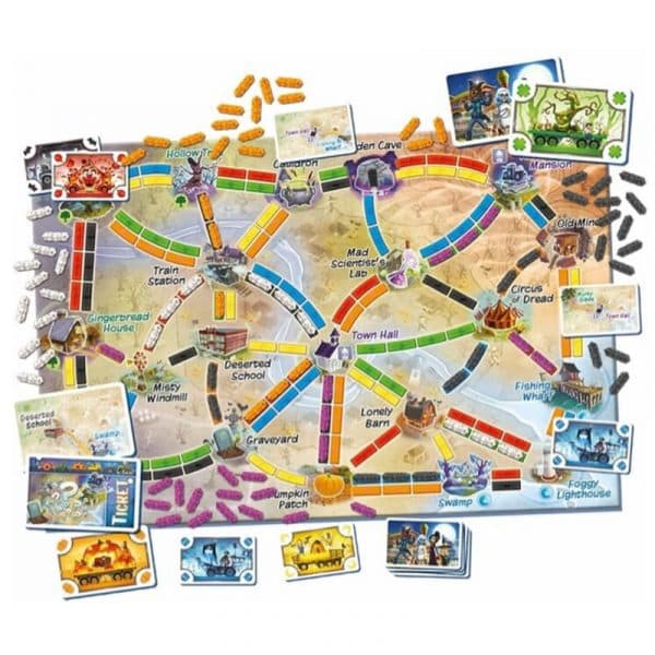 Ticket To Ride Spookstad Bordspel