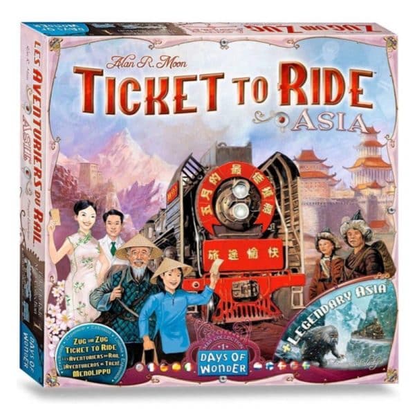 Ticket to Ride Asia - Uitbreiding - Bordspel (1)